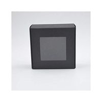 50Pcs White/Black/Kraft Paper Box DIY Wedding Favor Jewelry Gift Box Small Handmade Soap Packaging Box White 7X7X3Cm