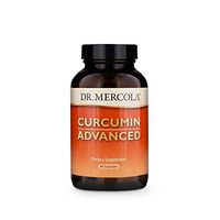 Dr. Mercola, Curcumin Advanced Supplement, 500mg, 90 Servings (90 Capsules), Tumeric Spice Extract, Curcumin Spice, Non GMO, Soy Free, Gluten Free, Curcumin Root Extraction GMO, Soy Free, Gluten Free