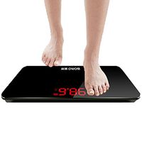 Daily necessities LTD Digital Weight Bathroom Scales, LCD Display Tempered Glass Precision Electronic Scale, Portable Electronic Scale Anti-Rollover Body, Suitable for Bathroom/Living Room/Bedroom