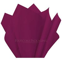 Flexicore Packaging| Gift Wrap Tissue Paper|15"x20"|100 Count (Plum Purple, 100 Sheets)
