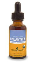 Herb Pharm Certified Organic Spilanthes Liquid Extract for Cleansing and Detoxification - 1 Ounce