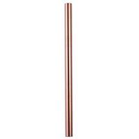 HP95 Stainless Steel Straws Extra Wide 12mm Reusable Metal Drinking Straws 8.5 Inch with Cleaning Brush for 20/30oz Tumbler Coffee Mug (Rose Gold)