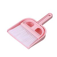 Kylin Express 3PCS Creative Commercial/Household Cleaning Tools Mini Broom and Dustpan Plastic Grips Sweep Sets