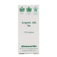 Ainsworths Argent Nit 30C Homoeopathic 120 tablet