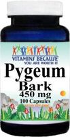 Pygeum Bark 450mg 100 Capsules