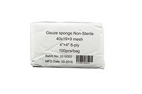 Gauze Surgical Sponges Cotton Non Sterile Non Woven 8-ply High Grade Quality 4"x4" Class I(a) All Purpose Pads Box of 200