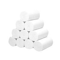 Suruc - Toilet Paper, Cleaning Supplies 4 Layers Wood Pulp Daily Tissue Water Absorbent Bathroom Bath Tissue Family Roll Paper(2 Pack-20 Rolls)