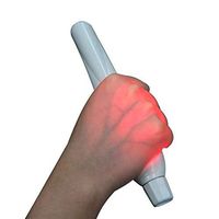 Handheld Rechargeable Vein Finder Viewer (Circular Vein Detector) to Find Vein Location Easy for Injection for Elderly Children Works with All Skin Types