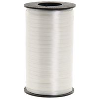 Curling Ribbon White 3/8" x 250 Yards