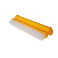 Upgraded Dual Silicon Blades T-bar Cleaning Water Squeegee Blades 12 inch