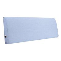 Qi Peng Mat Cushion - Bedside Cushion Without Headboard Mattress Backrest Headrest Cushion Waist Pad Removable and Washable Sofa Cushion (Color : B, Size : 180x10x55cm)