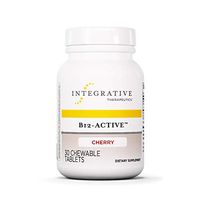 Integrative Therapeutics - B12-Active - Fast-Absorbing Methylcobalamin - Cherry Flavor - 30 Chewable Tablets