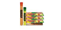 100% Authentic Juicy Jays 1 1/4 Rolling Papers Bundled with Two Exclusive Destroyer Plastics Doob Tubes One Large One Small (Jamaican Rum Juicy Jays 1 1/4, 3)
