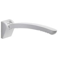 Limaomao Toilet Safety Rails Safety Grab Bar Toilet Frame Rail Bathroom Seat Support for Home and Hotel,Carbon Steel Pipe Coated with White PU 65x19x12cm (Color : White, Size : 65x19x12cm)