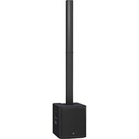 Turbosound iNSPIRE iP2000 Powered Column Loudspeaker with 12" Subwoofer, 1000W Maximum Output Power, Single