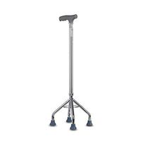 Qi Peng Crutches - Four-Legged Cane Non-Slip Cane Retractable Folding Disabled Elderly People with Mobility Impediment Crutch