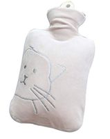 [E] Hot Water Bottle with Cover Winter Hand Warmer, 900ml
