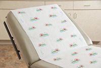Graham Medical 067 Seascape Quality Printed Massage Table Paper, Crepe, 21" Width, 125' Length (Pack of 12)