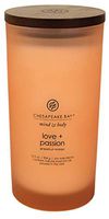 Chesapeake Bay Candle Scented Candle, Love + Passion (Grapefruit Mango), Large