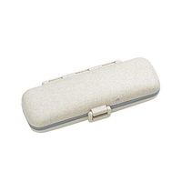 SUJING Pill Box 7 Day Medicine Tablet Dispenser Organizer Weekly Storage Case Extra Large (Beige)