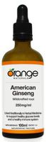 Ginseng (American) 250mg/ml tincture (100mL) Brand: Orange Naturals