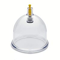 Wholesale Cupping Therapy Vacuum Suction Disposable Hijama Cups Chiropractor Acupuncture Physiotherapy - Multiple Sizes - Express Delivery Worldwide (10 Cups, B1 - Inner 5.95cm - Outer 6.8cm)