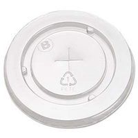Boardwalk Crystal-Clear Cold Cup Straw-Slot Lids BWK YLP-24C