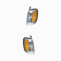2000-2001 Nissan Xterra & 1998-1999-2000 Frontier Pickup Truck Park Corner Light Turn Signal Marker Lamp Pair Set Right Passenger AND Left Driver Side (1998 98 1999 99 2000 00 2001 01)