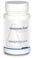 Biotics Research Intenzyme Forte™ - Proteolytic Enzymes, Pancreatin, Bromelain, Papain, Lipase, Amylase, Protein Metabolism. 50 tabs