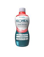 ProHeal Liquid Protein Supplement, 2 Pack - Advanced Wound Care Formula - 15g Protein and 100 Calories per Serving - Collagen and Whey - Lactose, Soy, Gluten and Sugar Free - 30 oz, Cherry