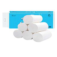 12 Rolls Toilet Paper Soft Strong Bath Tissue Roll Paper Household Towel Tissue for Daily Use
