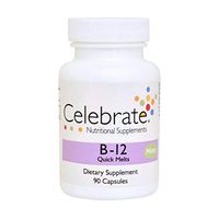 Celebrate Vitamins B12 Sublingual - Mint - 90 Count