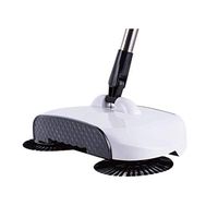 Sisyria 360°Rotating Mop,Cleaning Mop Floor Mop Cleaning Sweeper Mop Broom Multi-Function Mop Floor Sweeper,White