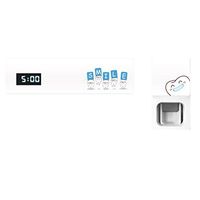 Toothbrush Disinfection Automatic Squeeze Toothpaste Device UV Disinfection Toothbrush Holder Toothbrush Disinfection (White)