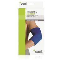 Oapl Thermic Elbow Support Support Sleeve for Tendonitis, Tennis Elbow, Golf Elbow Treatment - Reduce Joint Pain During Any Activites (Medium 10in-12in)