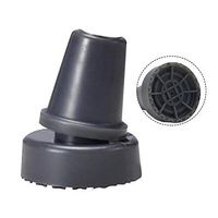 signmeili Cane Tip-Non Slip Rubber Universal Walking Cane Tip Can Replacement Tip，360 ° Rotatable Non-Slip Wear-Resistant Cane Tip for 3/4" Walking Stick, 3/4 Inch - Round Base