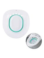 Summeishop Folding Sitz Bath, Women Free Bidet Smooth Bathtub, with Non-Slip Bottom Pad and Anti Overflow Hole for Inflammation Relief Vagina Anal Region Cleaning