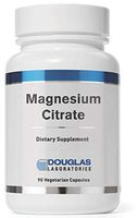 Douglas Laboratories - Magnesium Citrate - Supports Enyzmatic Activity, Muscles and Nerves - 90 Capsules