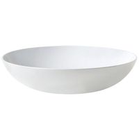 G.E.T. Enterprises White 11.4 qt. Round Bowl, Break Resistant Dishwasher Safe Melamine Plastic, Siciliano Collection ML-239-W (Pack of 1)