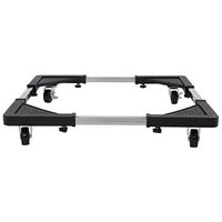 Universal Mobile Base Fridge Stand with 4 Strong Feet Multi-Functional Adjustable Base Stand for Washing Machine and Refrigerator [Ship from USA Directly]