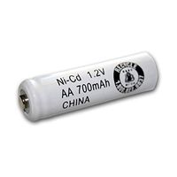 Exell 1.2V 700mAh NiCD AA Rechargeable Battery Button Top Cell Fast USA Ship