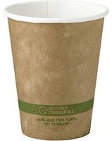World Centric's 16 Ounce Kraft - Paper Hot Cup with PLA Lining (Case of 1000)