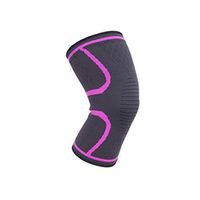 HIOD Knee Support Brace Compression Sleeve - for Joint Pain Arthritis Meniscus Tear ACL MCL Tendonitis Running Squats Sports-1 PC,Pink,M