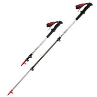 Crutches Ultralight Carbon Trekking Pole Lock Telescopic Carbon Fiber Crutches Mountaineering Outdoor Climbing Equipment (Color : White)