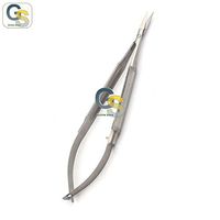 G.S MICRO SCISSORS STRAIGHT DELICATE SHARP POINT 6MM BLADES ROUND HANDLES | G.S (7.1") BEST QUALITY
