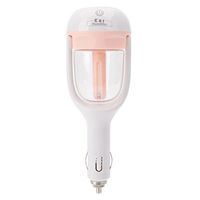 Acazon Car Air Humidifier and Aromatherapy Essential Oil Diffuser Mini Portable Travel Air Purifier Aroma Diffuser Air Freshener Purifier 50ML (US Stock) (Pink)