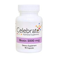 Celebrate Biotin 5,000 mcg - 90 Count