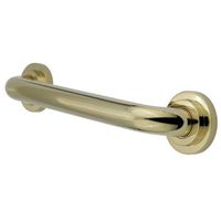 Kingston Brass DR414162 Designer Trimscape Manhattan Decor 16-Inch Grab Bar with 1.25-Inch Outer Diameter, Polished Brass