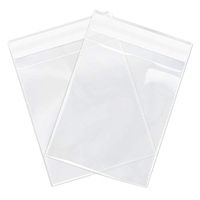 Spartan Industrial || 1000 Count - 4” X 6” Self Seal Clear Cello Cellophane Resealable Poly Bags for Jewelry, Cards, Photos & Treats (More Sizes Available) - Reinforced