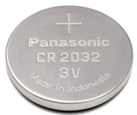 PANASONIC Batteries CR2032 Lithium Battery, 3V, Coin Cell (1 Piece)